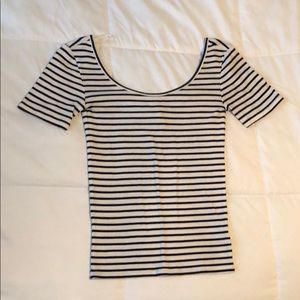 Slim fit striped T-shirt
